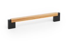 Úchytka Viefe DUO mini / dub / 160 mm