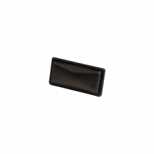 Rustiklna chytka knobka Bosetti Marella MIJA / ierna / 41 x 21 mm