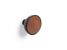 Nábytkový vešiak Viefe BOL / čierna+sapelli / priemer 45 mm