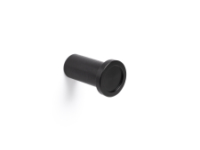 Nábytkový vešiak Viefe ROUND / čierna / priemer 28 mm