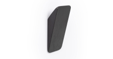 Nábytkový vešiak Viefe drevený SWITCH / čierna / 96,8 x 40 mm