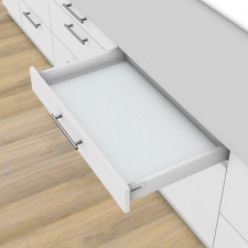 BLUM antaro TIP-ON BLUMOTION 450 mm M-nzky siv - kompletn sada