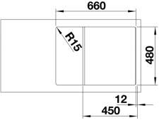 Blanco ZIA 45 S Compact schma