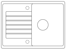 Blanco ZIA 45 S Compact schéma