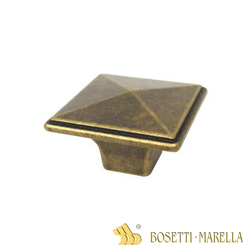 Úchytka knobka Bosetti Marella GENT / staromosadz / 35 x 35 mm