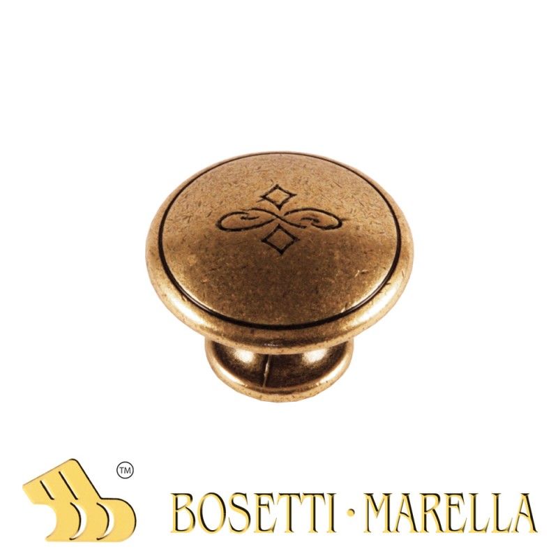 Úchytka knobka Bosetti Marella DITA / staré zlato / priemer 30 mm