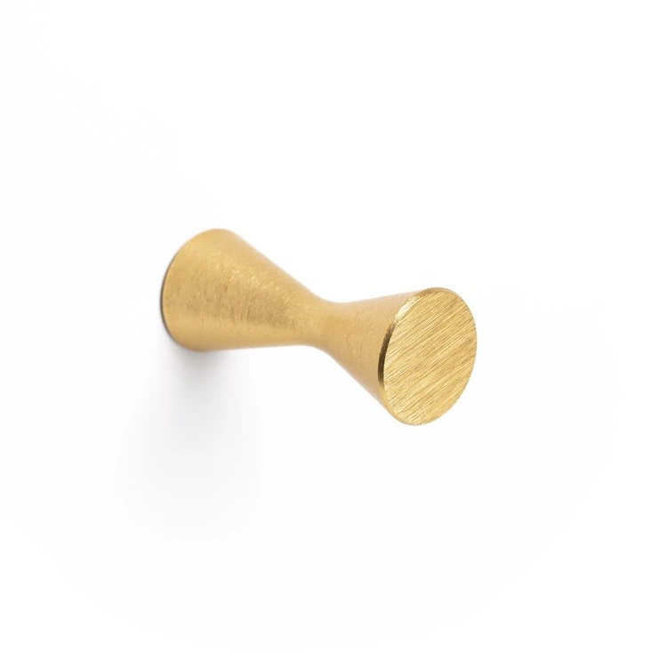 Nábytkový vešiak Viefe DIABOLO / zlatá / priemer 21 mm